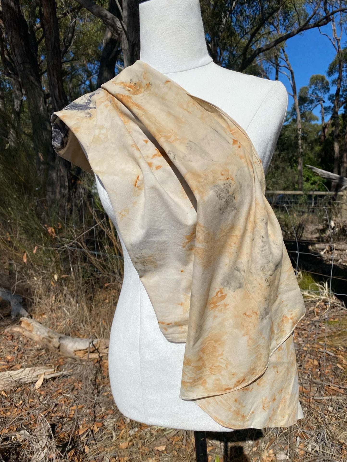 Eco-Dyed Scarf #3