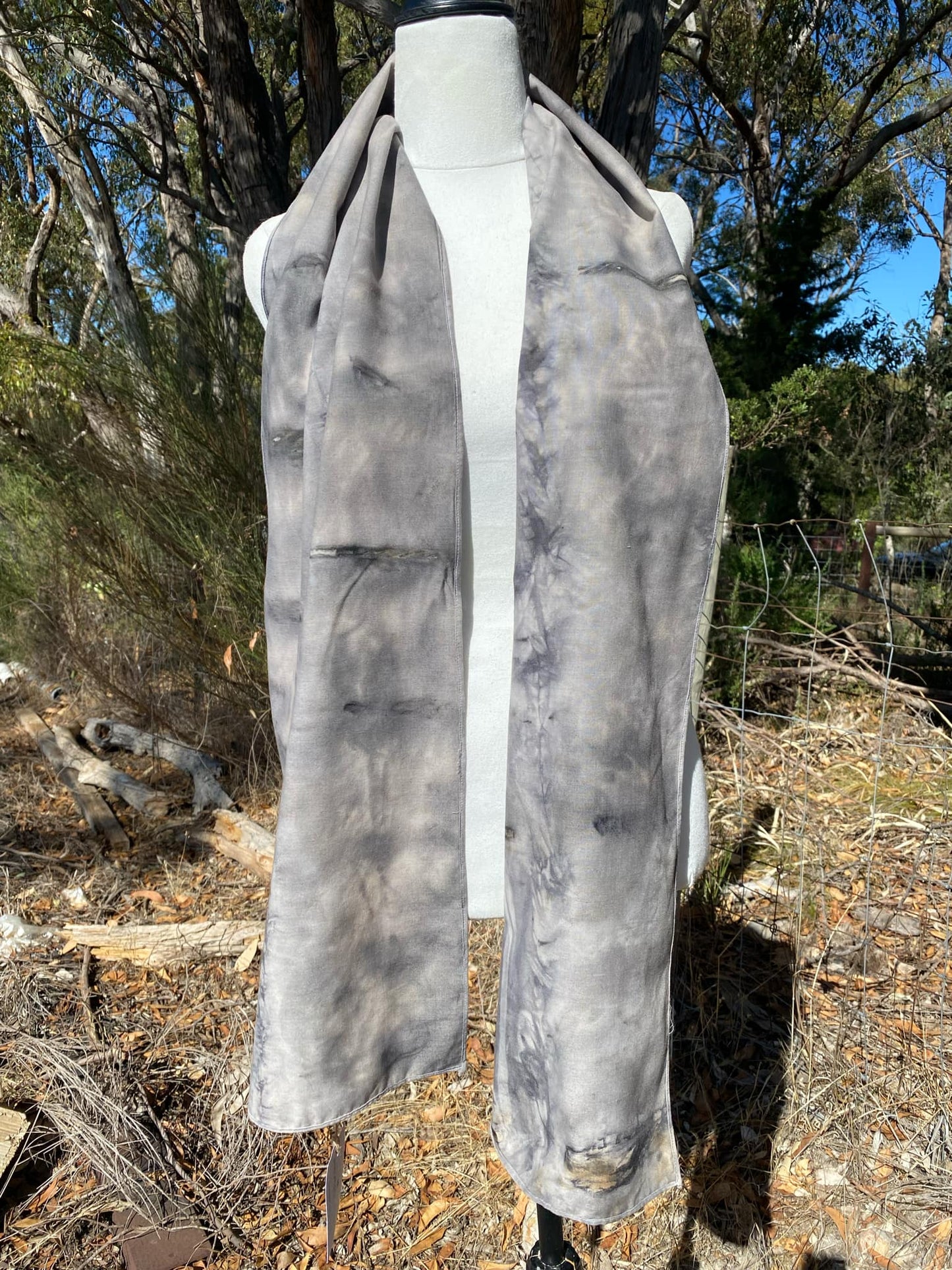 Eco-Dyed Scarf #6