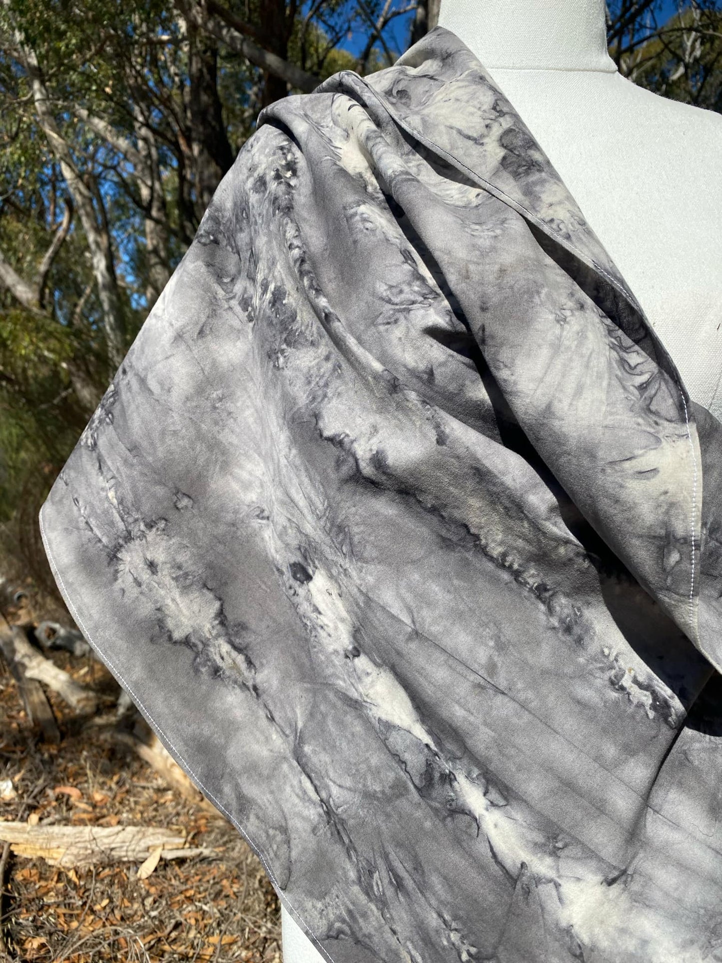 Eco-Dyed Scarf #2