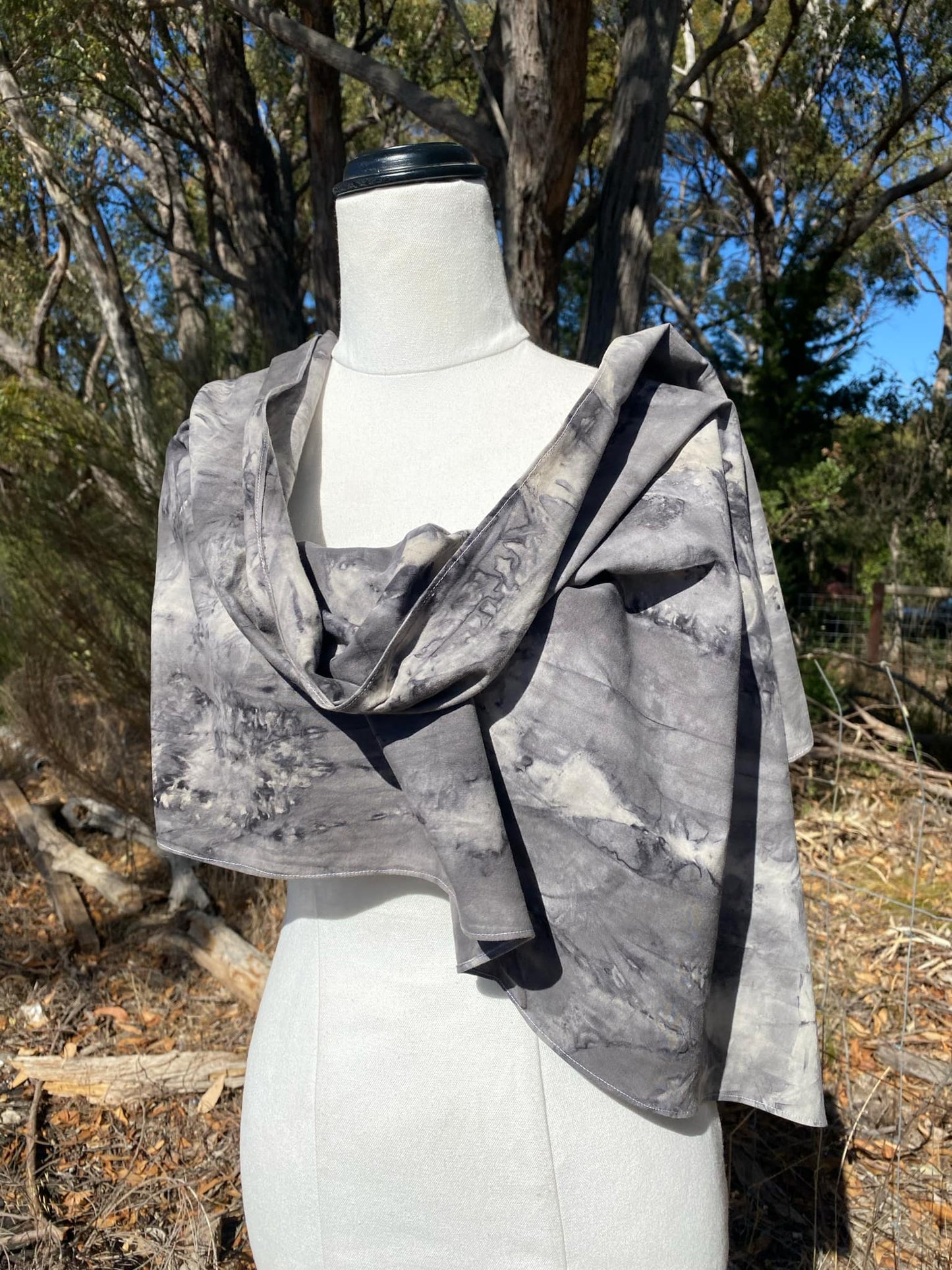 Eco-Dyed Scarf #2