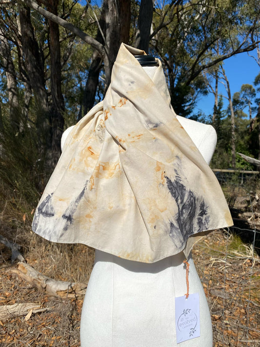 Eco-Dyed Scarf #3