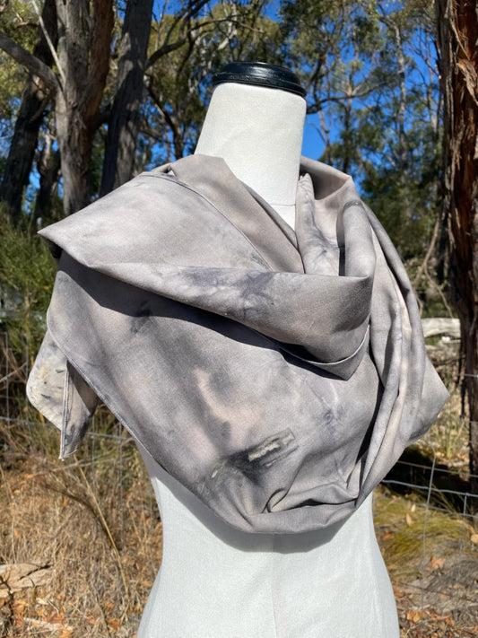 Eco-Dyed Scarf #6
