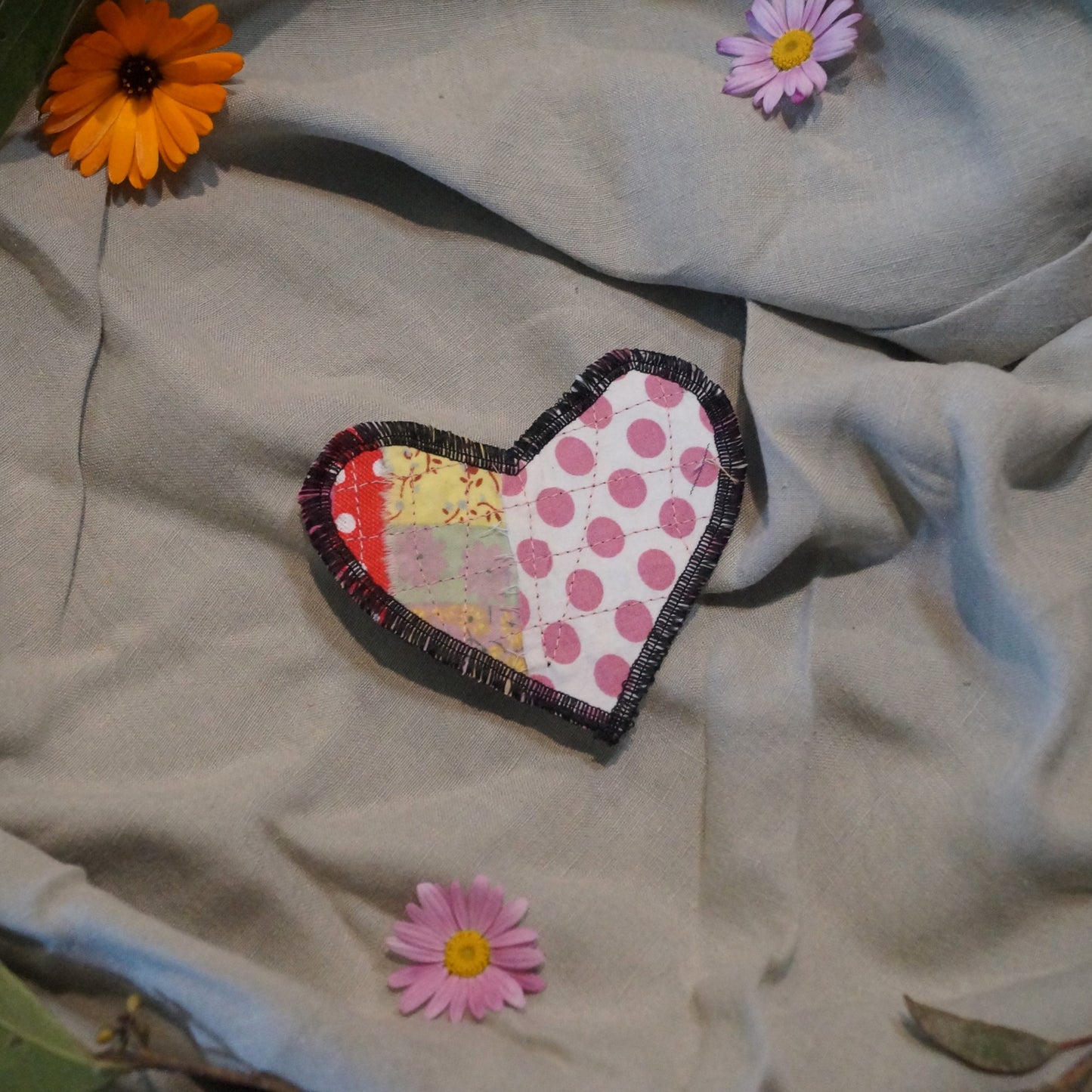 Scrappy Heart Patch