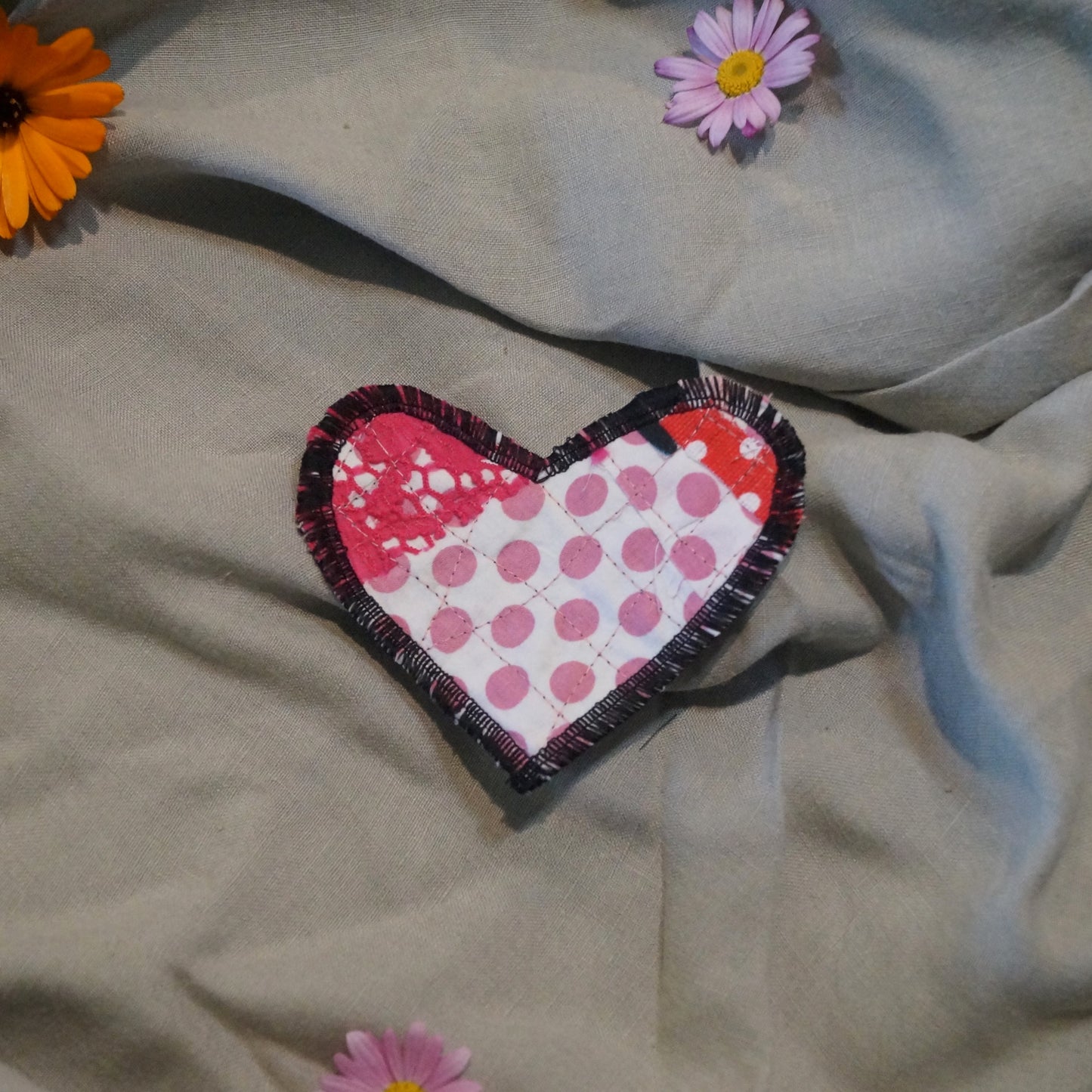 Scrappy Heart Patch