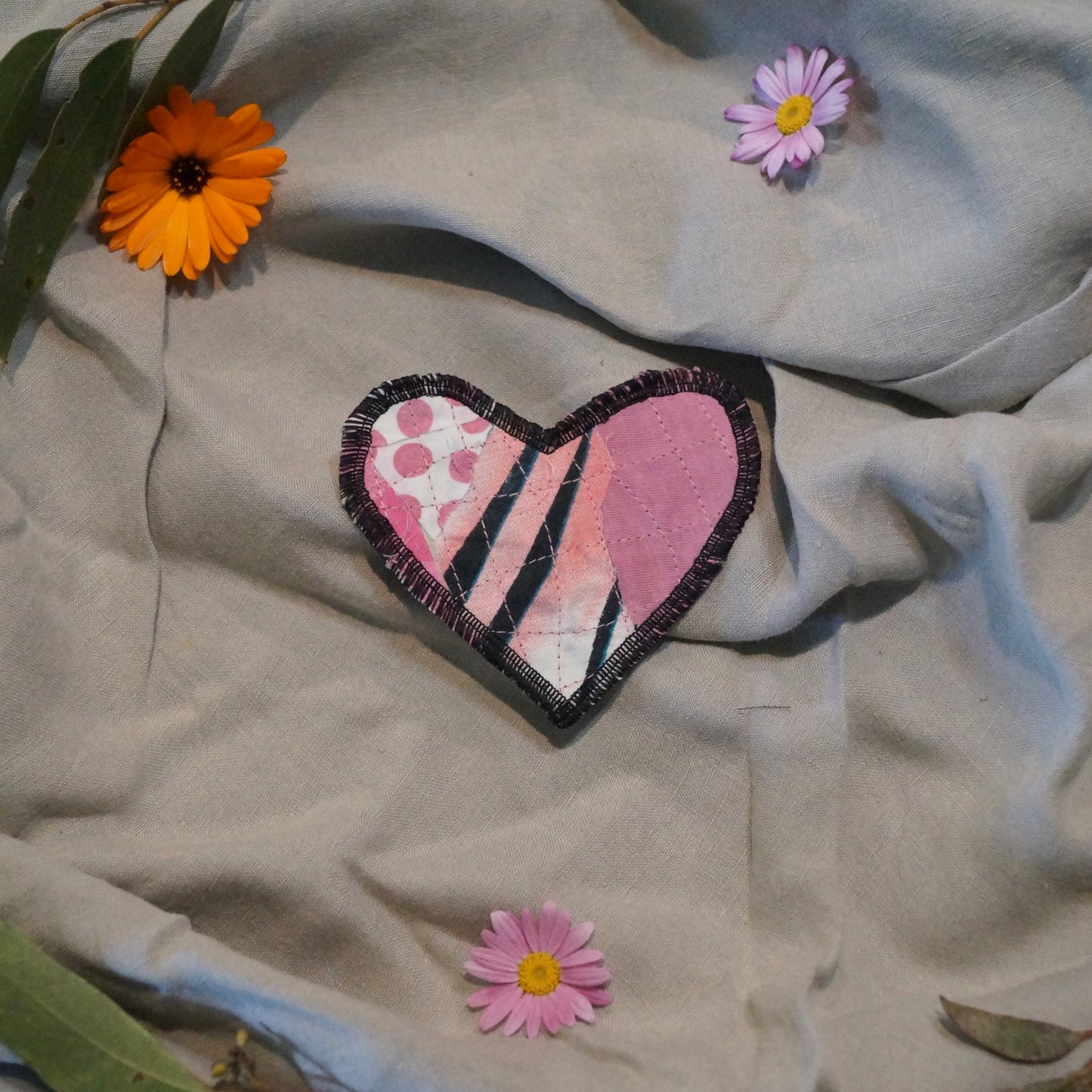 Scrappy Heart Patch