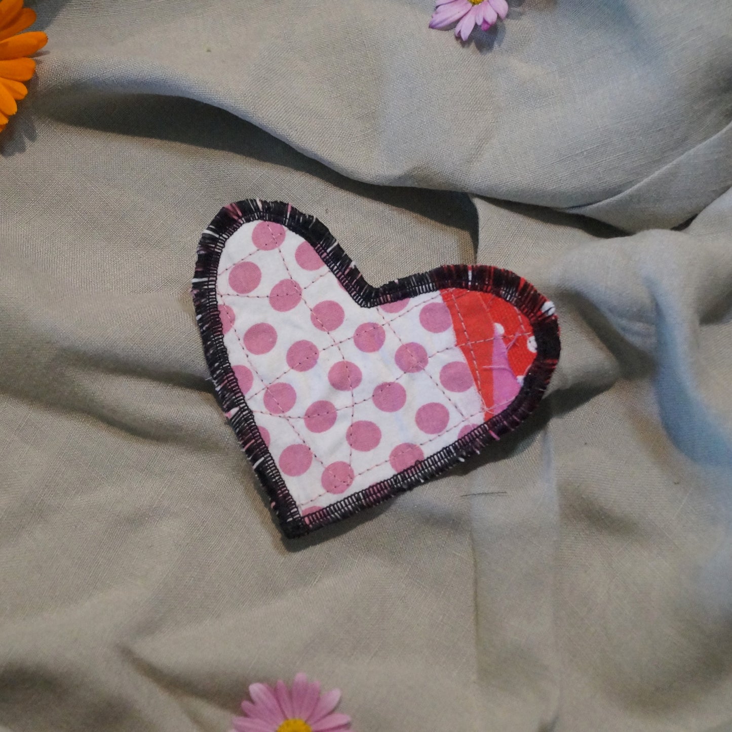 Scrappy Heart Patch