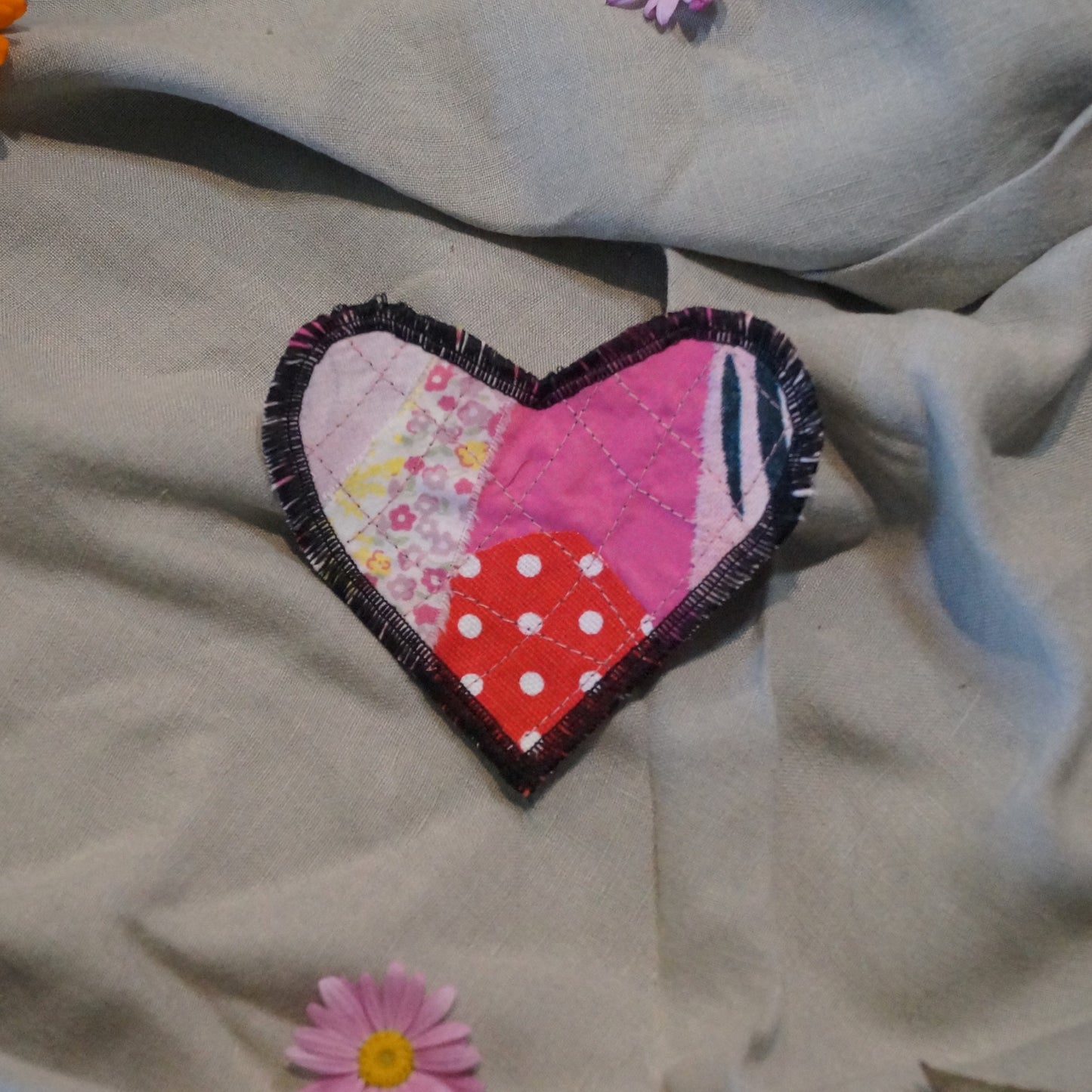 Scrappy Heart Patch