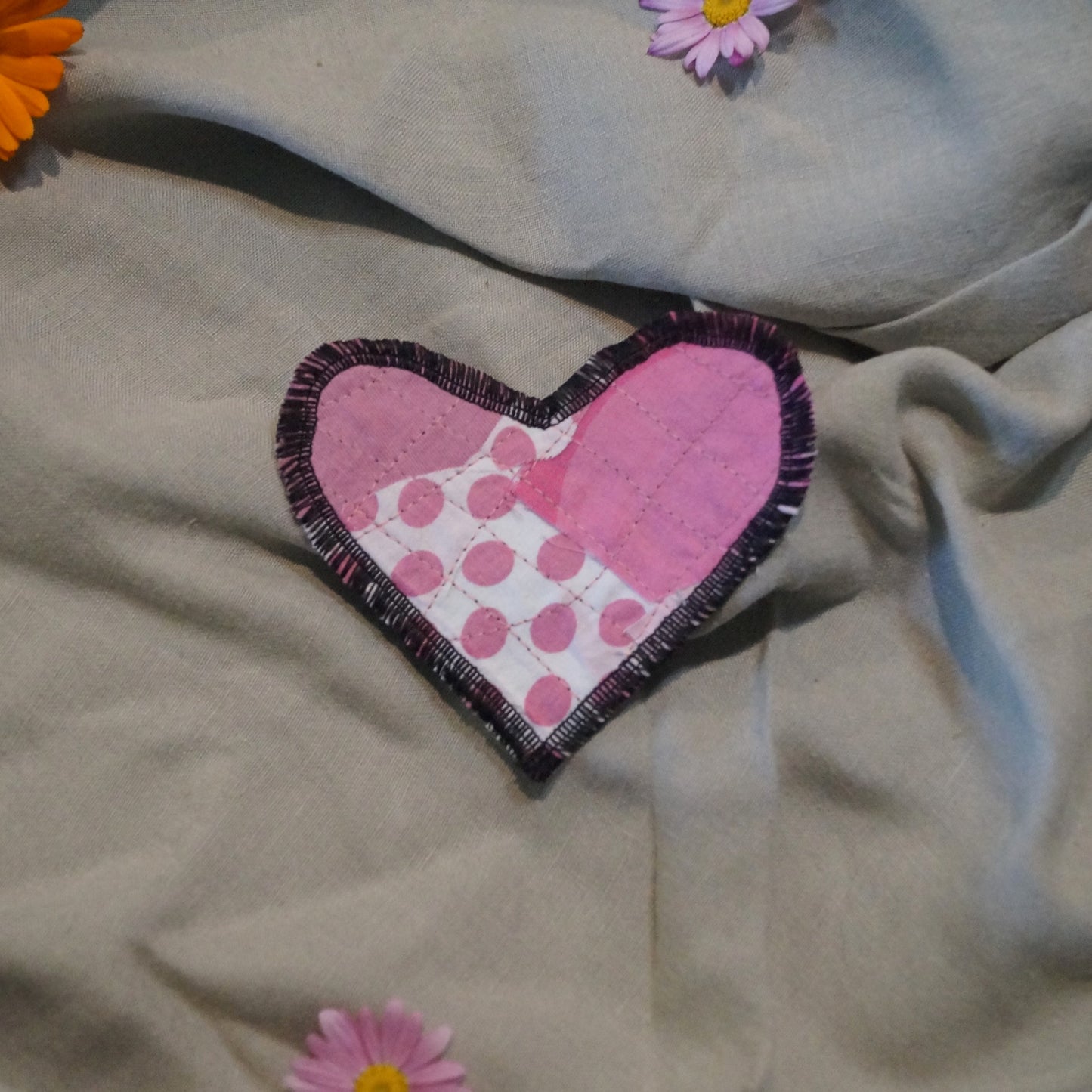 Scrappy Heart Patch