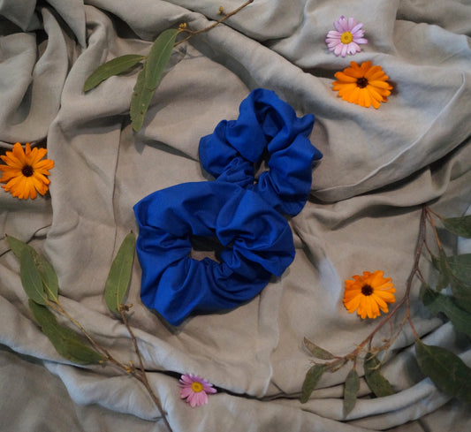 Scrappy Scrunchie - Blue